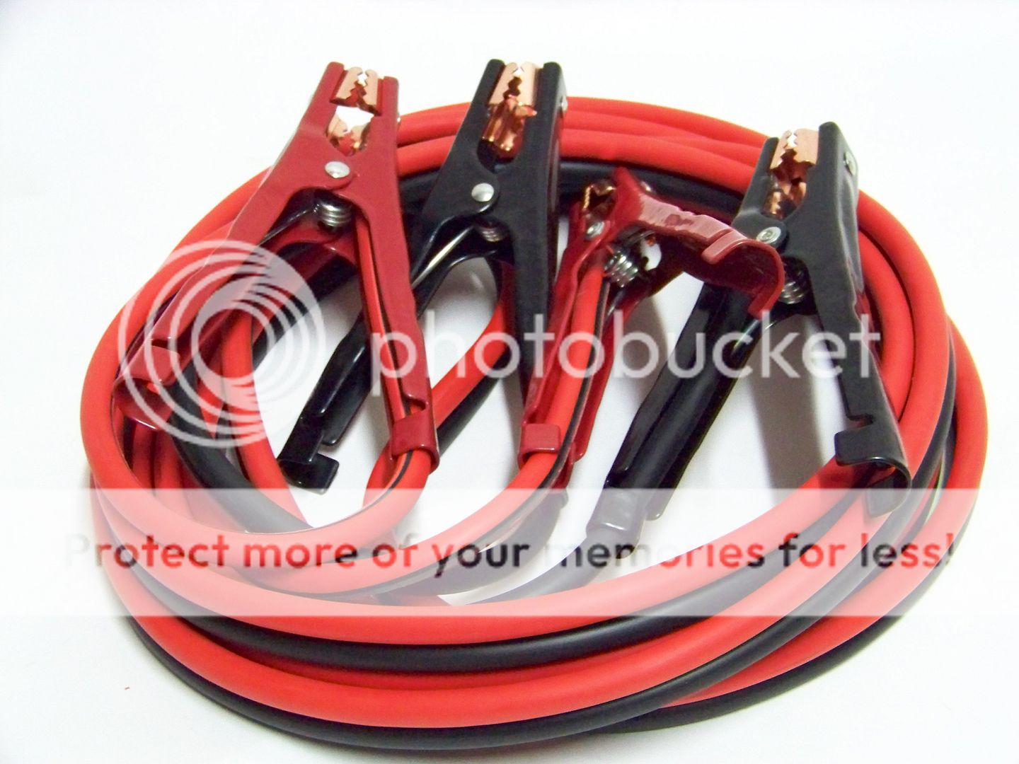 20 Ft 4 Gauge Heavy Duty Power Booster Cables Emergency Jump Start Car   100 3460 